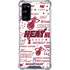 NBA Miami Heat Historic Blast Galaxy S20 FE Clear Case